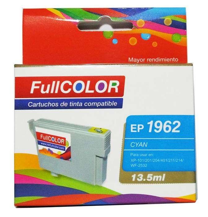 Cartucho compatible Epson 1962 Cian