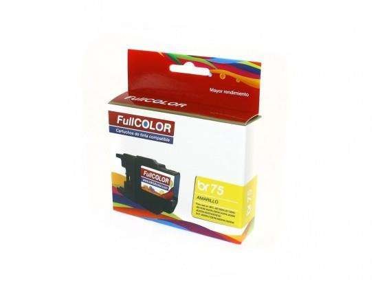 Cartucho compatible Brother 75 Amarillo