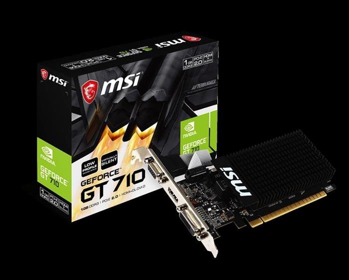 Tarjeta fashion de video msi gt 710