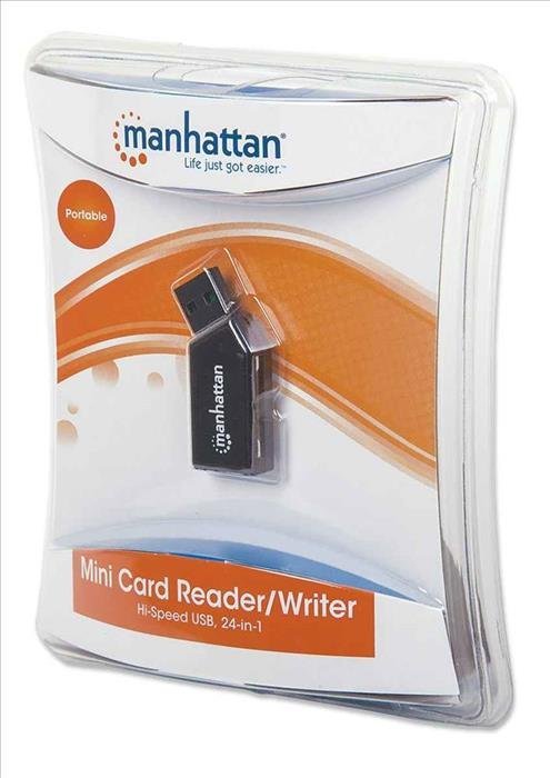 Lector de memorias Manhattan mini 24 en 1 Mobile