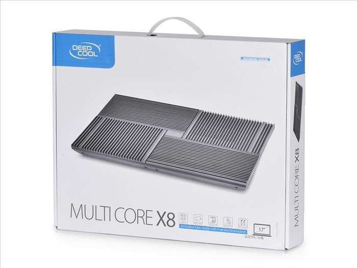 Base refrigerante NB Deepcool Multi Core X8 negro