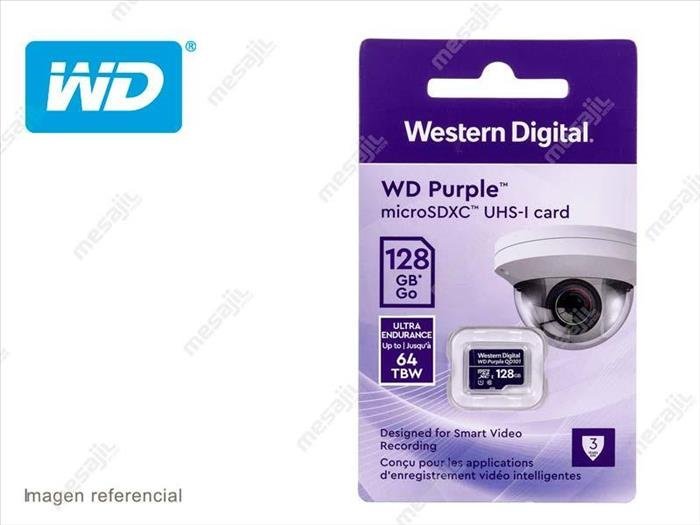 Micro SD WD Western Digital Purple 128Gb UHS-I