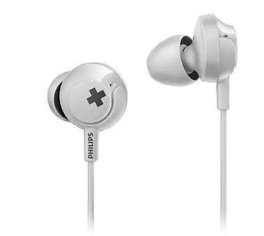 Auriculares Philips SHE4305WT BASS+ In-ear Blanco