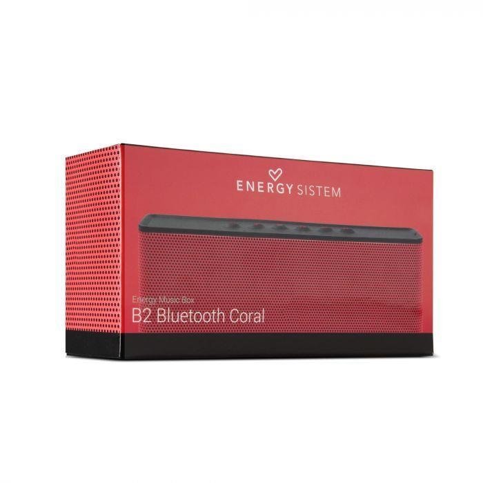 Parlante Energy System BT B2 Coral Rojo