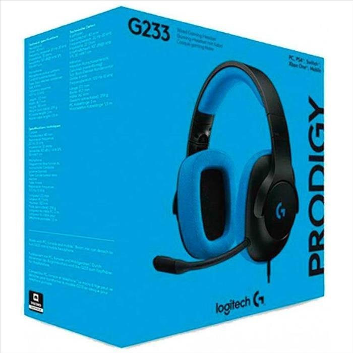 Auricular Vincha Logitech G233 Gaming Prodigy