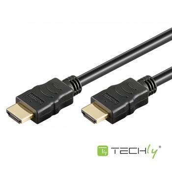 Cable HDMI M/M 0.5 mt Techly