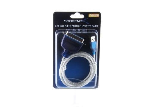 Cable USB 2.0 a Centronics 1.8M Sabrent