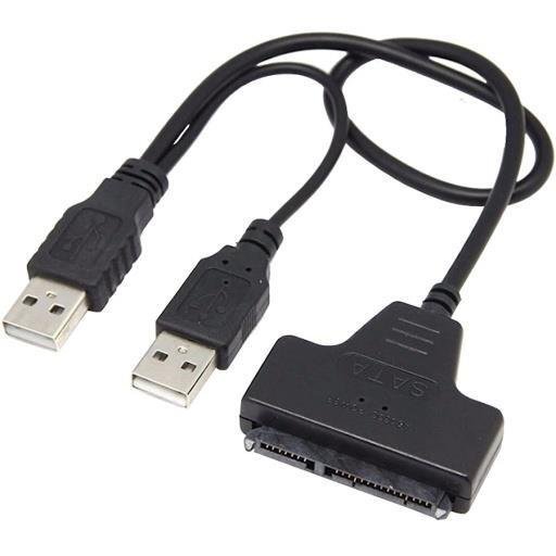 Cable adaptador disco SATA 2.5″ a USB 2.0