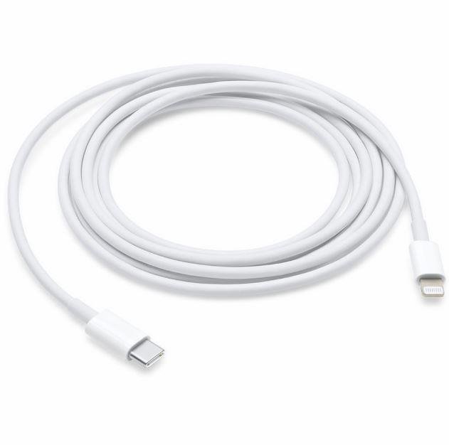 Cable USB iPhone Lightning a USB-C C/Rapida 2m