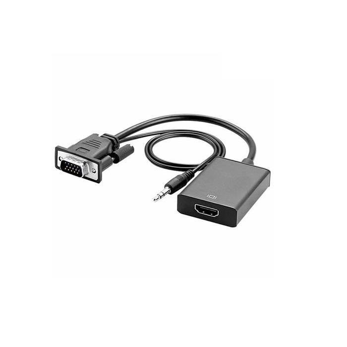 Adaptador HDMI a VGA M / H con audio Anbyte