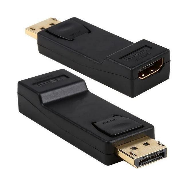 Adaptador conversor Displayport a HDMI corto 1080P