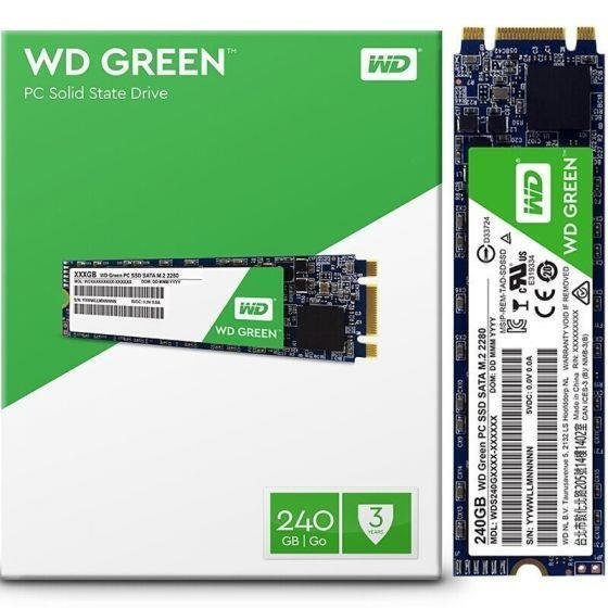 SSD 240 GB WD Green WDS240G2G0B M2 M.2