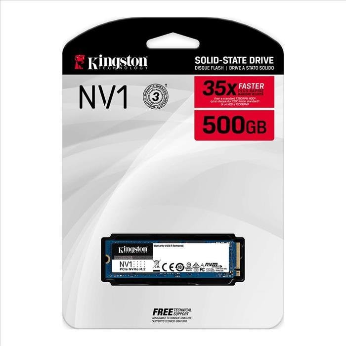 SSD 500 GB Kingston SNVS/500G NV1 M2 M.2