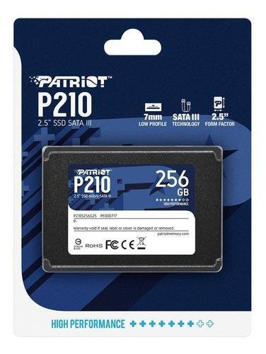 SSD 256 GB Patriot P210 P210S256G25