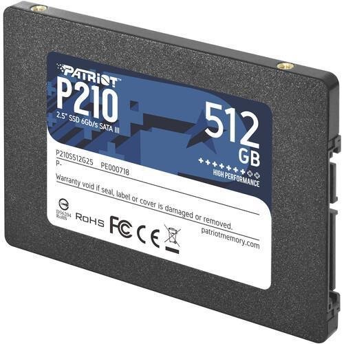 SSD 512 GB Patriot P210 P210S512G25