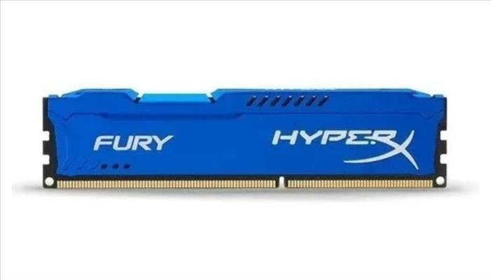 Memoria DDR3 8GB 1600 Mhz HyperX Fury azul REF