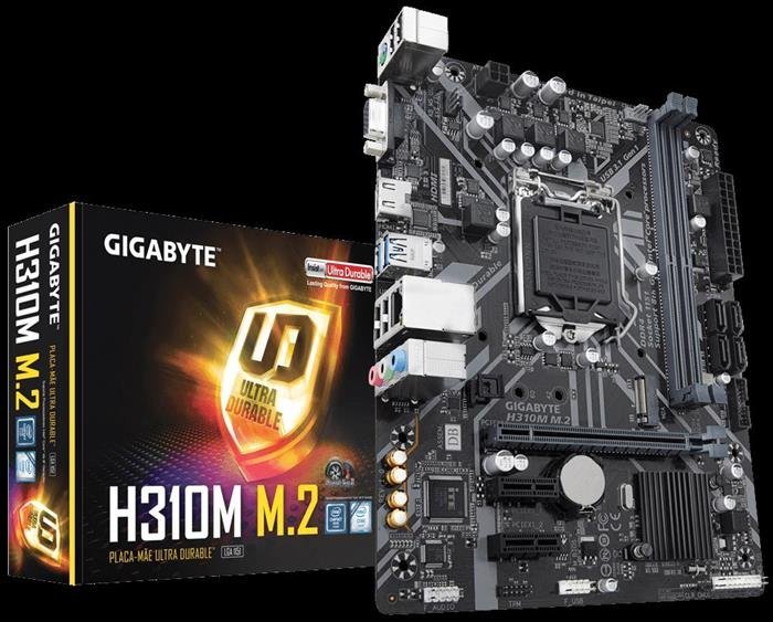 Mother Gigabyte H310M M.2 rev 2.0 (S-1151) 9na 8va