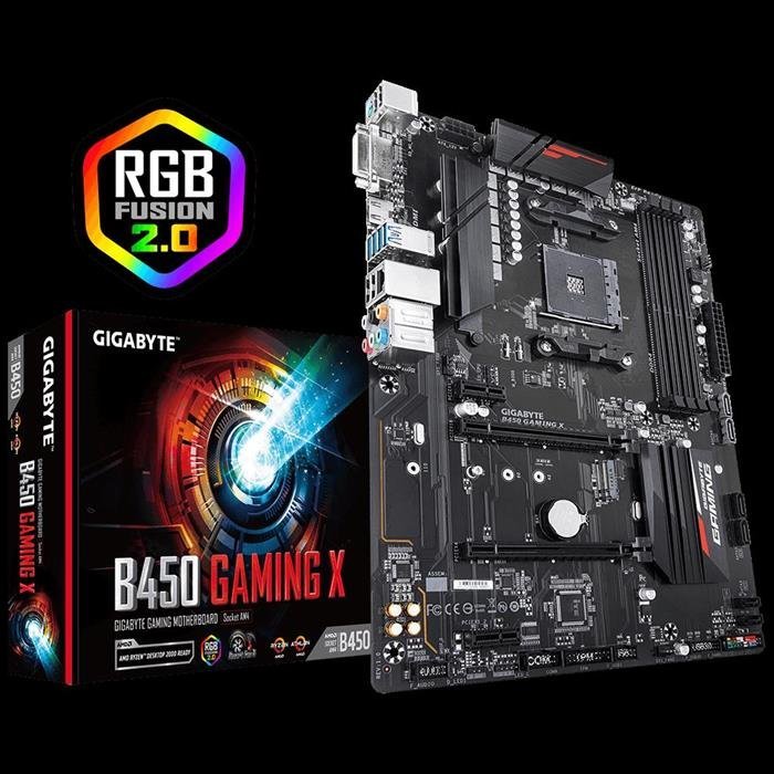 Mother Gigabyte B450M Gaming X rev. 1.x (S-AM4)