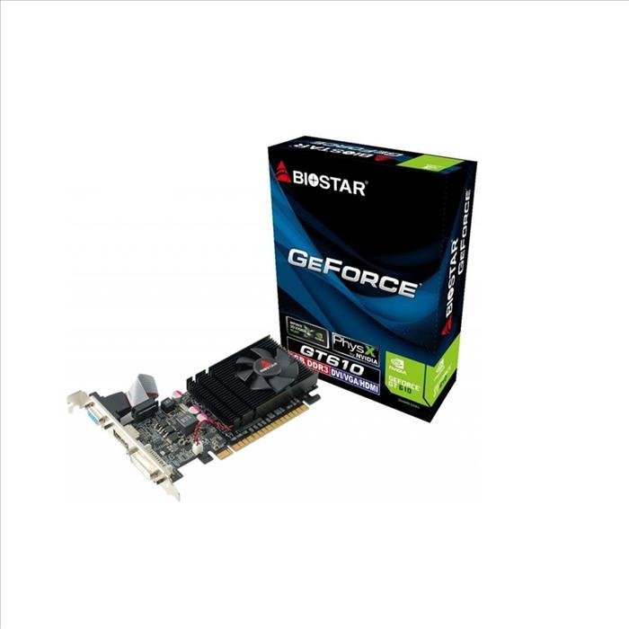 Tarjeta de video BIOSTAR GT 610 2Gb DDR3