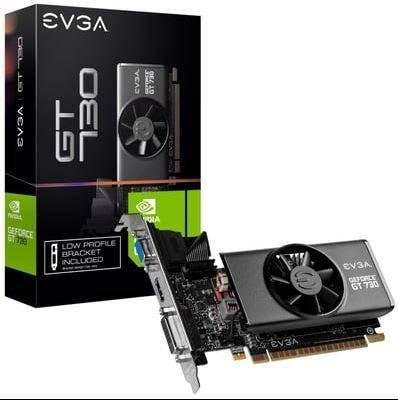 Tarjeta de video EVGA Gforce Gt 730 2048 Mb DDR5