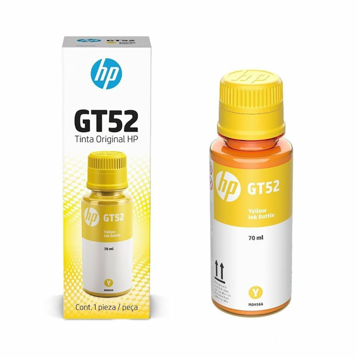 Tinta original HP GT52 amarillo