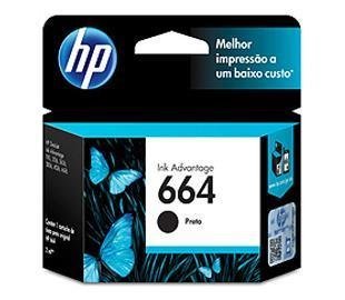 Cartucho Original HP 664 Negro (F6V29AL)