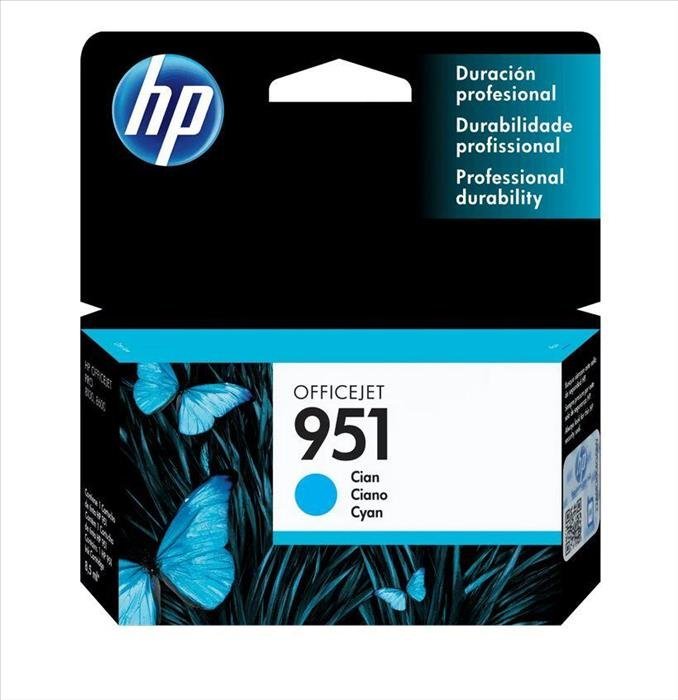 Cartucho HP original 951 Cian CN050AL