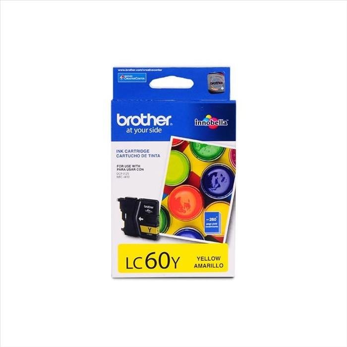 Cartucho Original Brother LC60Y Amarillo