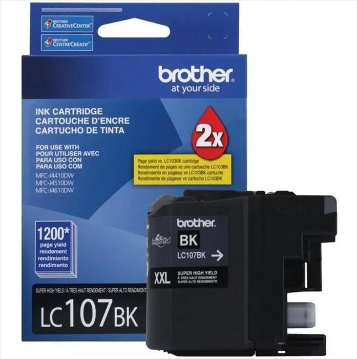 Cartucho Original Brother LC107 XXL Negro