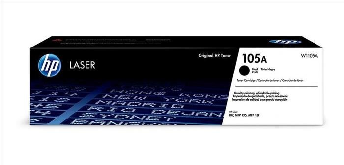 Toner original HP 105A W1105A Negro