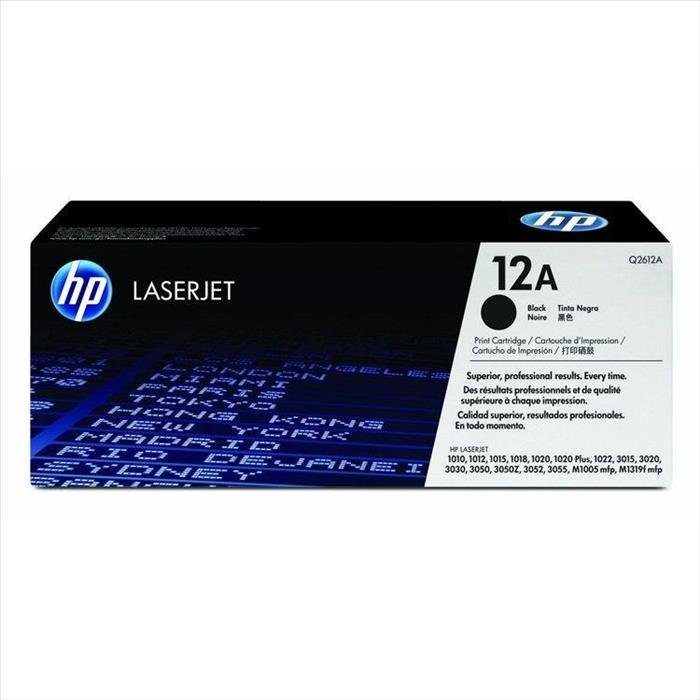 Toner original HP 12A Q2612A Negro