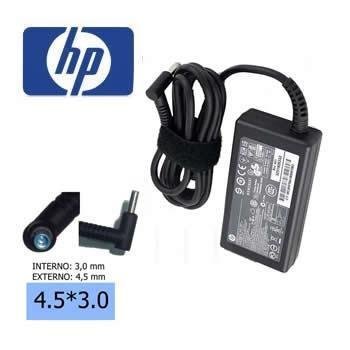 Cargador HP  45W 19.5V 2.31A 4.5*3.0 pin azul