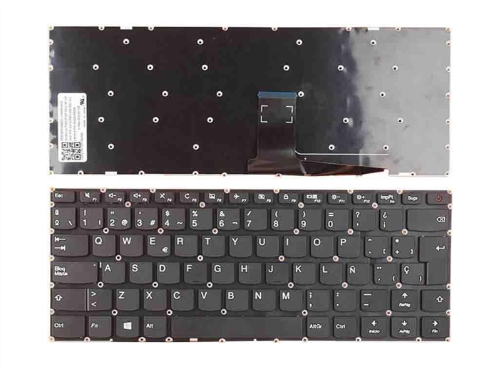 Teclado Lenovo 110-14IBR 14AST 14ISK Esp s/ marco