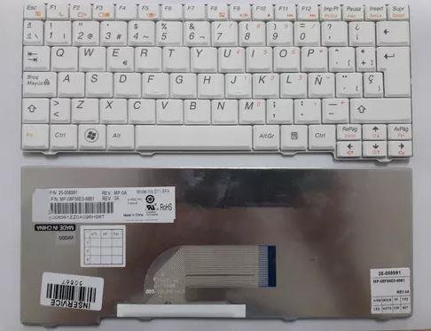 Teclado Lenovo S10-2 S10-2C S10-3C S11 Esp blanco