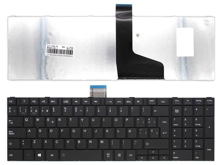 Teclado Toshiba C850D C855D L850D L855D X870 Esp