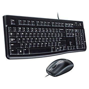 Teclado y Mouse Logitech MK120 USB Cableado