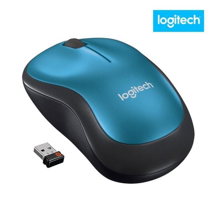 Mouse Logitech M185 Inalámbrico Azul