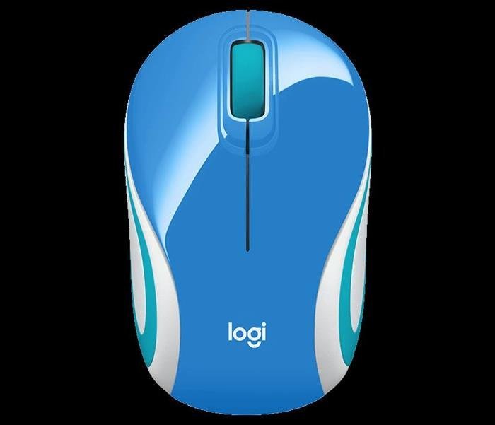 Mouse Logitech M187 Inalámbrico Azul