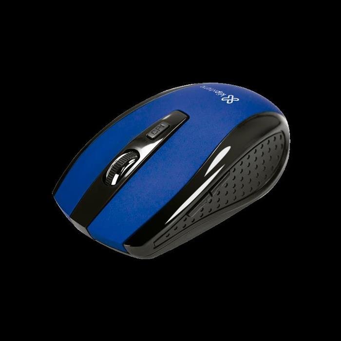 Mouse Klip Xtreme KMW-340BL Inalámbrico Azul