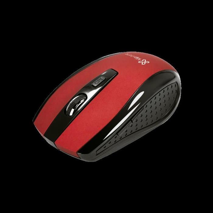 Mouse Klip Xtreme KMW-340RD Inalámbrico Rojo