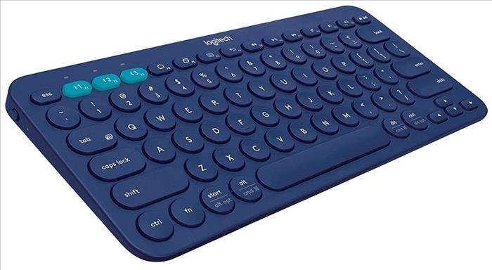 Teclado Logitech K380 Inalámbrico Bluetooth Azul