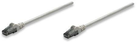 Cable de Red Cat6  1.0m (3 feet) Gris