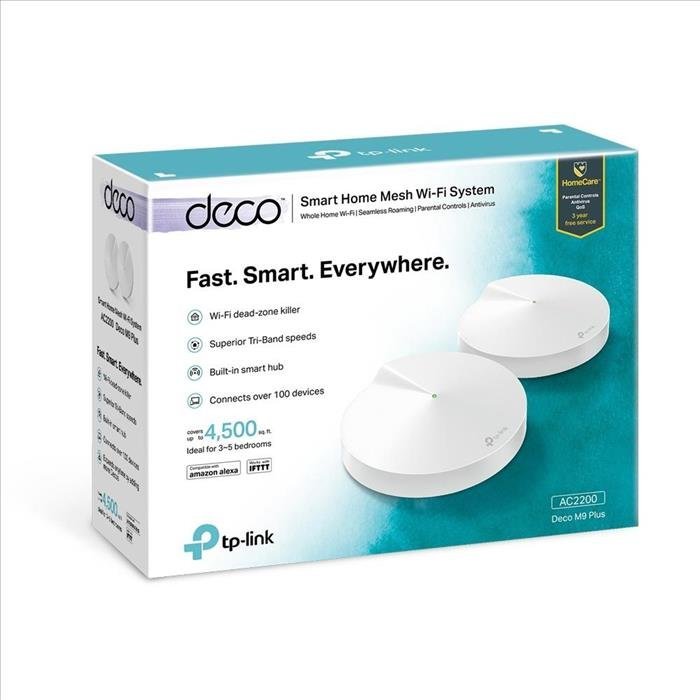 Access Point TP-LINK Deco M9 Plus AC2200 TB BT 2un