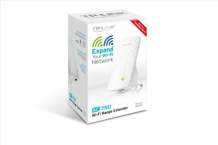 Repetidor TP-LINK RE200 750Mbps Dual Band