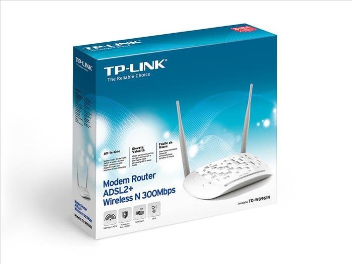 Router TP-LINK W8961N ADSL2 300Mbps