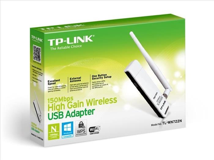 Tarjeta red USB WIFI TP-LINK TL-WN722N H/G