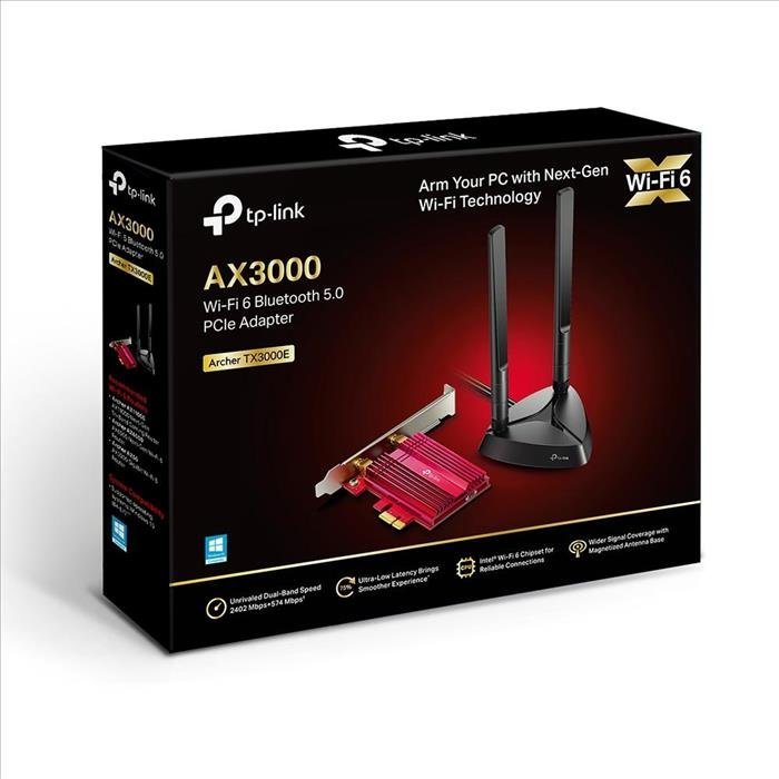 Tarjeta red TP-LINK Archer TX3000E DB AC1200+BT5.0