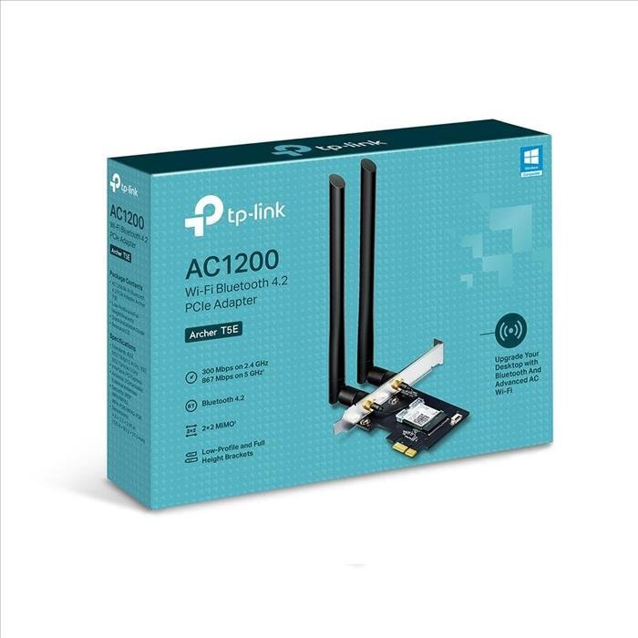 Tarjeta red TP-LINK Archer T5E DB AC1200+BT4.2