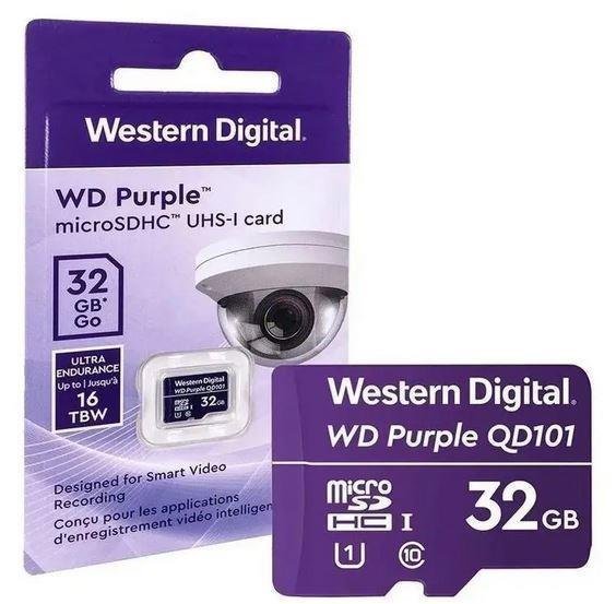 Micro SD WD Western Digital Purple 32gb UHS-I