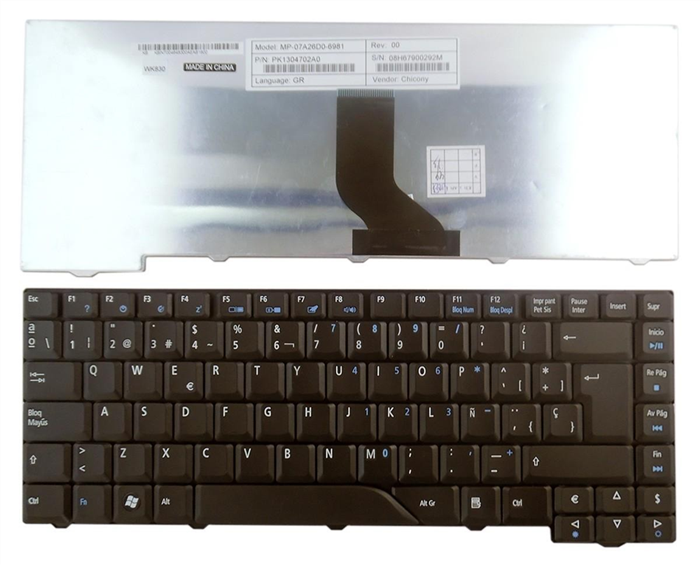 Teclado Acer 4210 4220 4310 4510 4520 4710 4720 Es